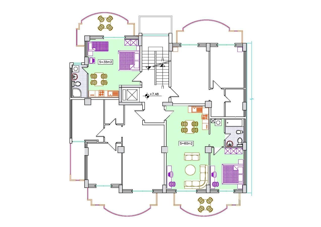 Apartment Urania_1 Саранде Екстериор снимка